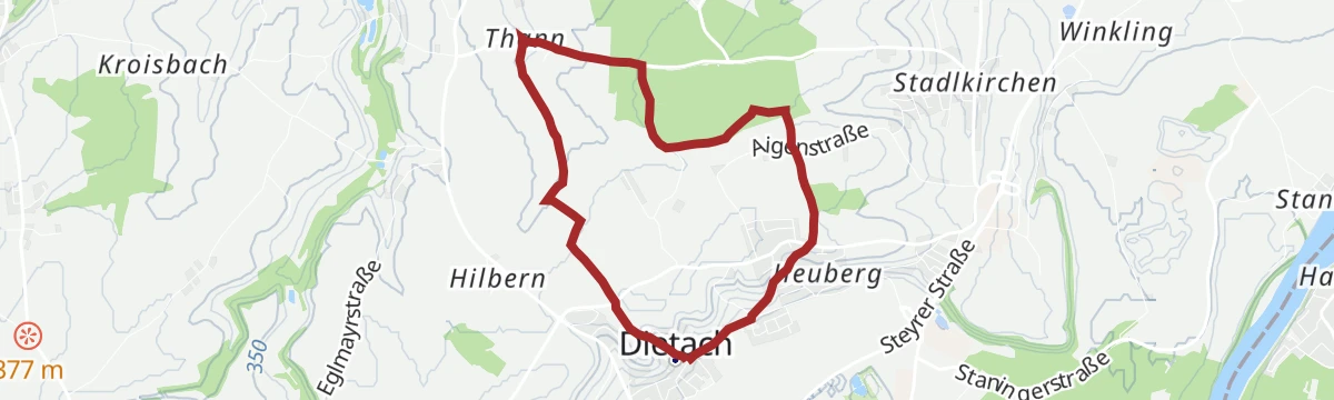 Route map: Gerstmayr Rundwanderweg